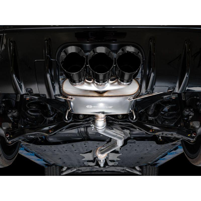 AWE Tuning 2023+ Honda Civic Type R FL5 Touring Edition Exhaust w/ Triple Diamond Black Tips - The Coin Has A Say