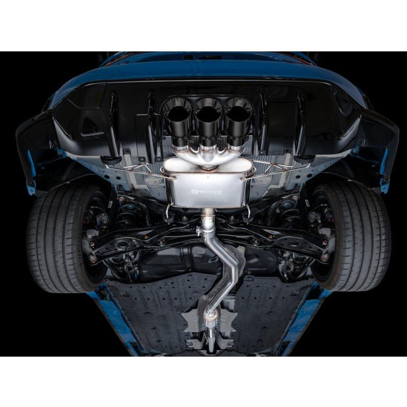AWE Tuning 2023+ Honda Civic Type R FL5 Touring Edition Exhaust w/ Triple Diamond Black Tips - The Coin Has A Say