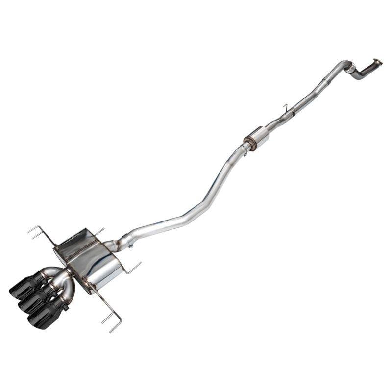 AWE Tuning 2023+ Honda Civic Type R FL5 Touring Edition Exhaust w/ Triple Diamond Black Tips - The Coin Has A Say