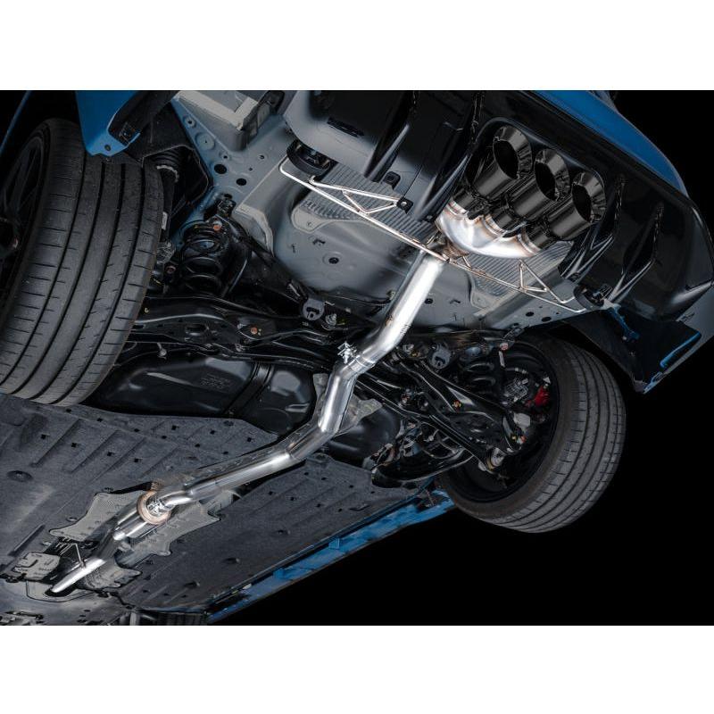 AWE Tuning 2023 Honda Civic Type R FL5 Track Edition Exhaust w/ Triple Diamond Black Tips - The Coin Has A Say