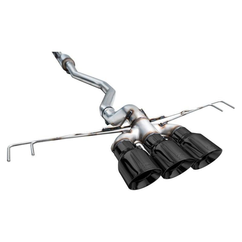 AWE Tuning 2023 Honda Civic Type R FL5 Track Edition Exhaust w/ Triple Diamond Black Tips - The Coin Has A Say