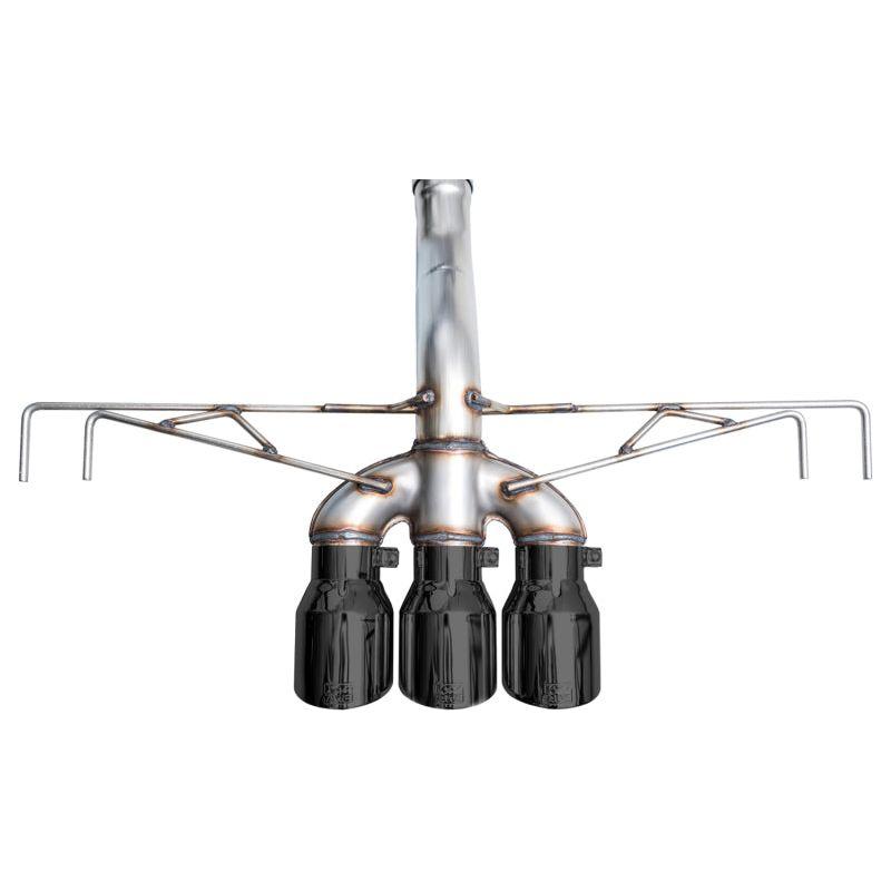 AWE Tuning 2023 Honda Civic Type R FL5 Track Edition Exhaust w/ Triple Diamond Black Tips - The Coin Has A Say