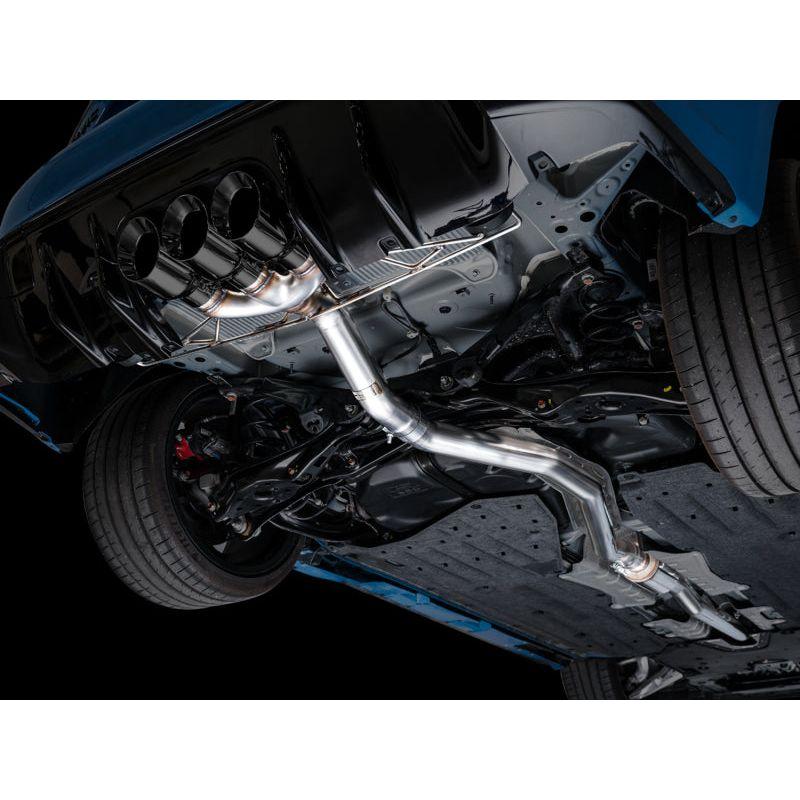 AWE Tuning 2023 Honda Civic Type R FL5 Track Edition Exhaust w/ Triple Diamond Black Tips - The Coin Has A Say