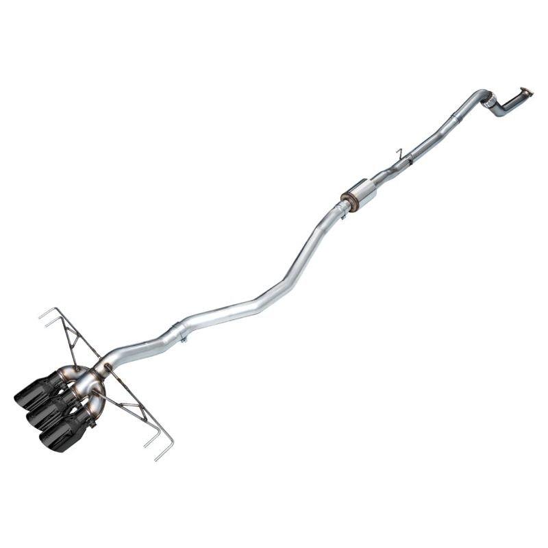 AWE Tuning 2023 Honda Civic Type R FL5 Track Edition Exhaust w/ Triple Diamond Black Tips - The Coin Has A Say