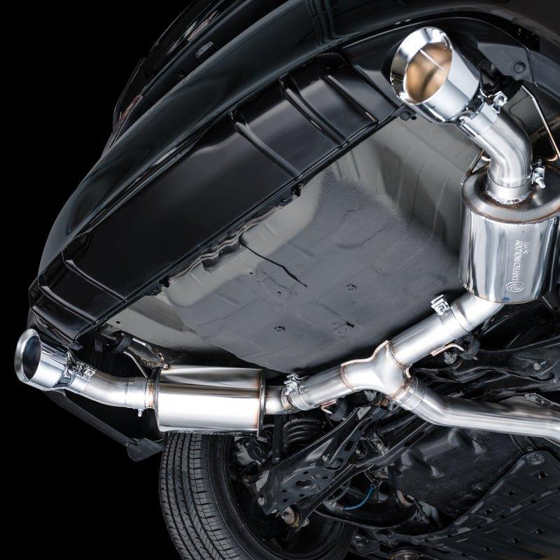 AWE Tuning 22+ Honda Civic Si/Acura Integra Touring Edition Catback Exhaust - Dual Chrome Silver Tip - The Coin Has A Say