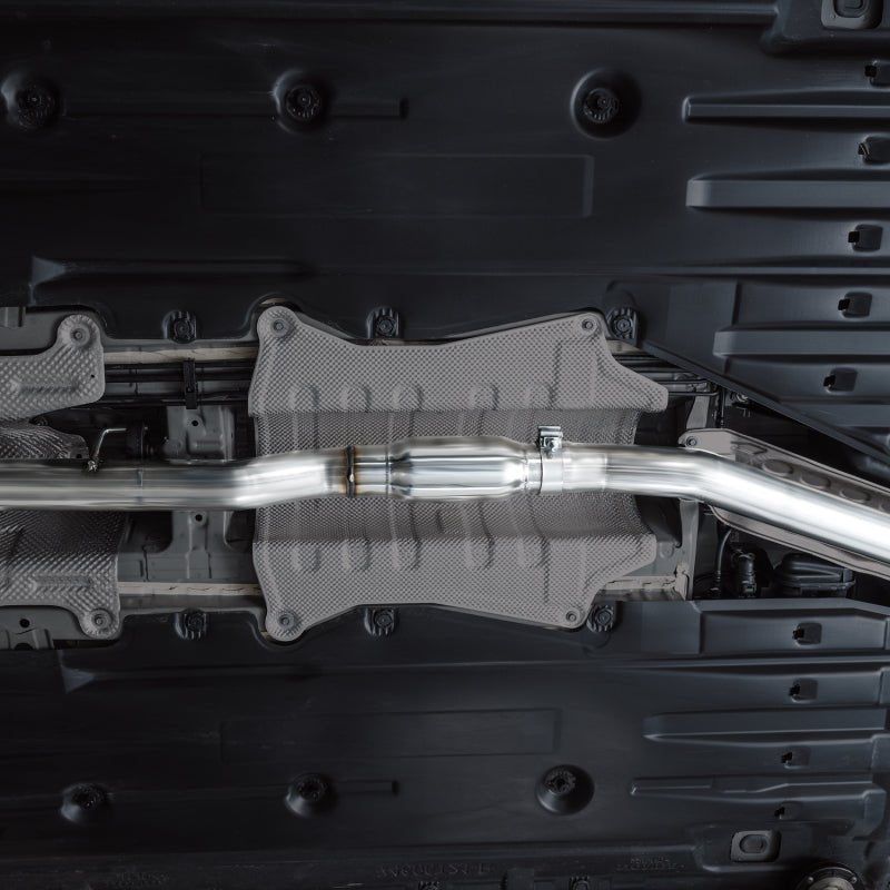 AWE Tuning 22+ Honda Civic Si/Acura Integra Touring Edition Catback Exhaust - Dual Chrome Silver Tip - The Coin Has A Say