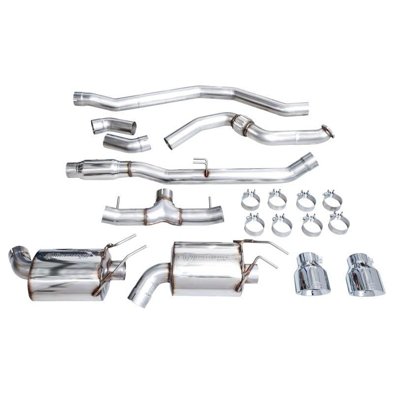 AWE Tuning 22+ Honda Civic Si/Acura Integra Touring Edition Catback Exhaust - Dual Chrome Silver Tip - The Coin Has A Say