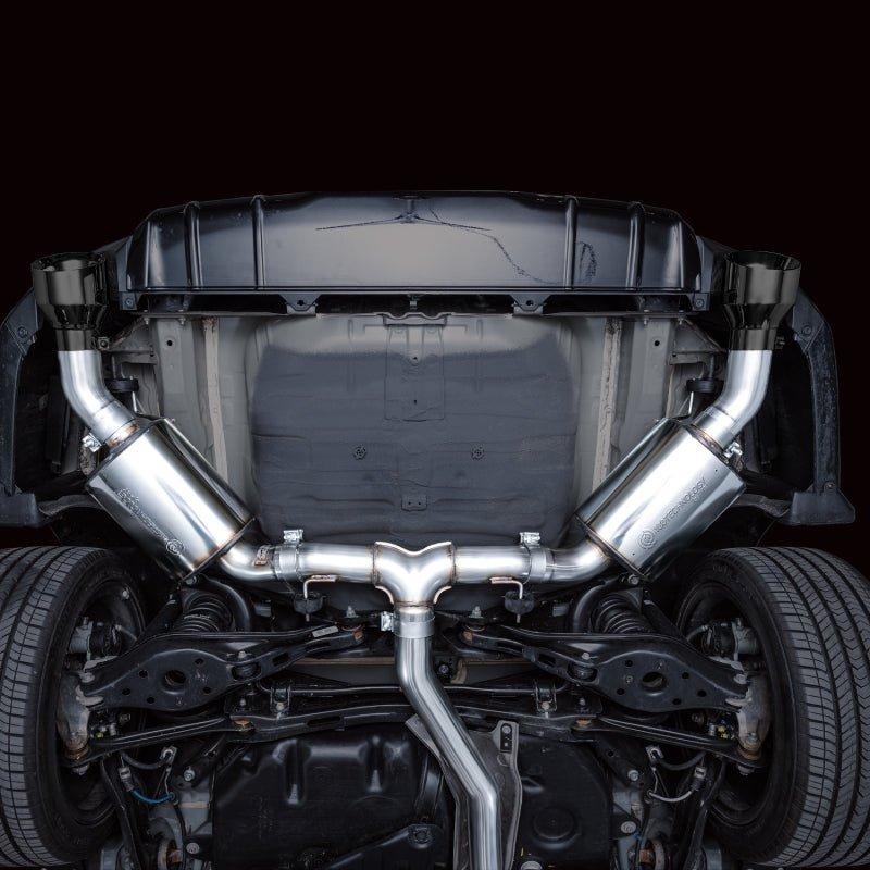 AWE Tuning 22+ Honda Civic Si/Acura Integra Touring Edition Catback Exhaust - Dual Diamond Black Tip - The Coin Has A Say