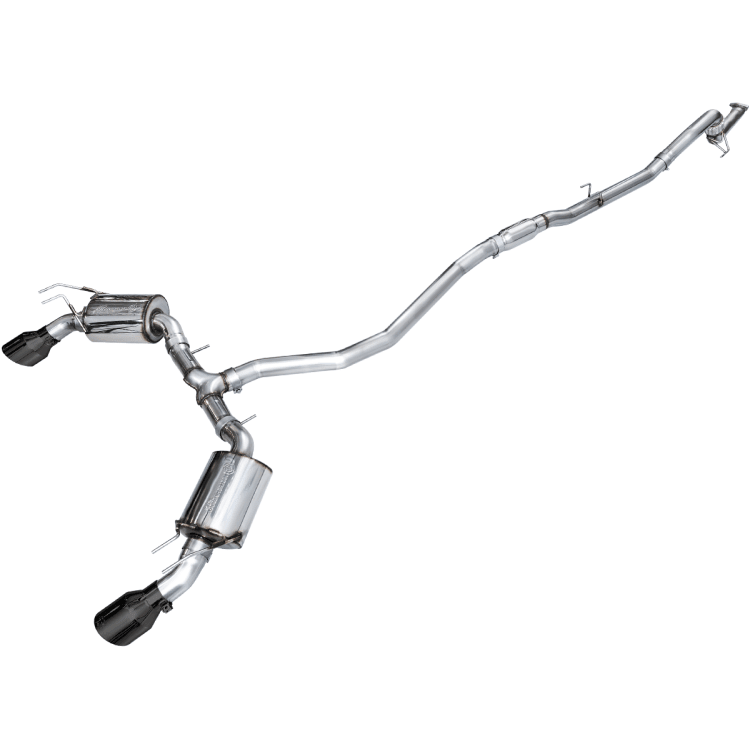 AWE Tuning 22+ Honda Civic Si/Acura Integra Touring Edition Catback Exhaust - Dual Diamond Black Tip - The Coin Has A Say