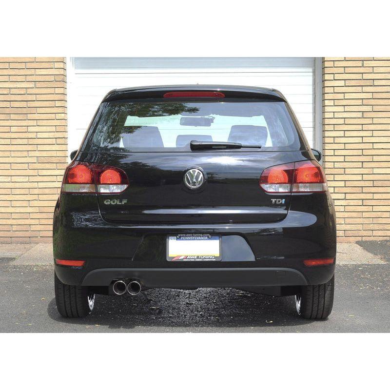 AWE Tuning 2.5L Golf/Rabbit Catback Performance Exhaust - The Coin Has A Say