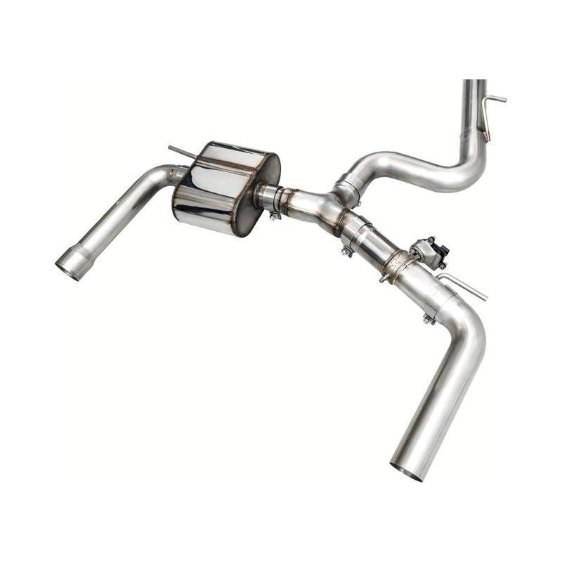 AWE Tuning Audi 22-23 8Y RS3 Cat-Back SwitchPath Exhaust (No Tips) - The Coin Has A Say