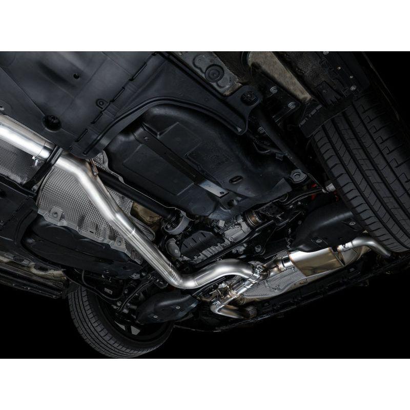 AWE Tuning Audi 22-23 8Y RS3 Cat-Back SwitchPath Exhaust (No Tips) - The Coin Has A Say