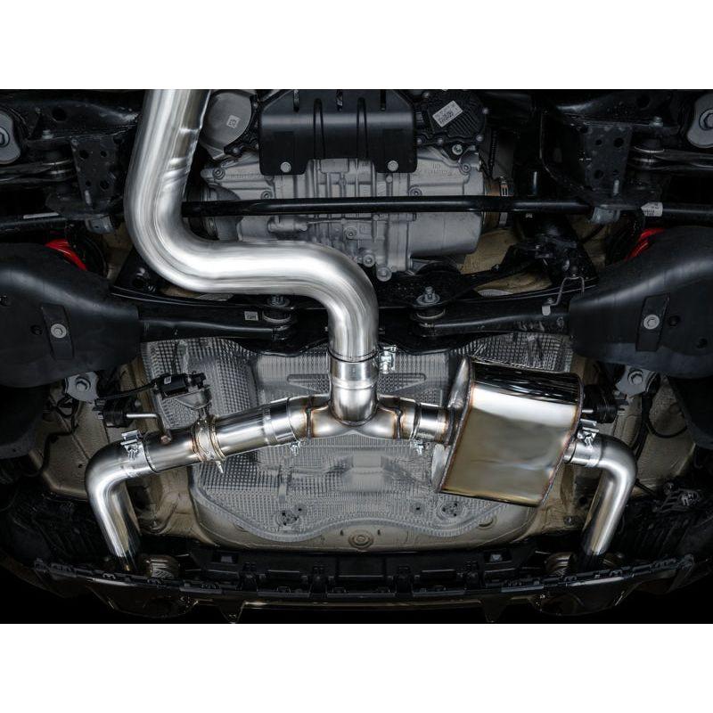 AWE Tuning Audi 22-23 8Y RS3 Cat-Back SwitchPath Exhaust (No Tips) - The Coin Has A Say