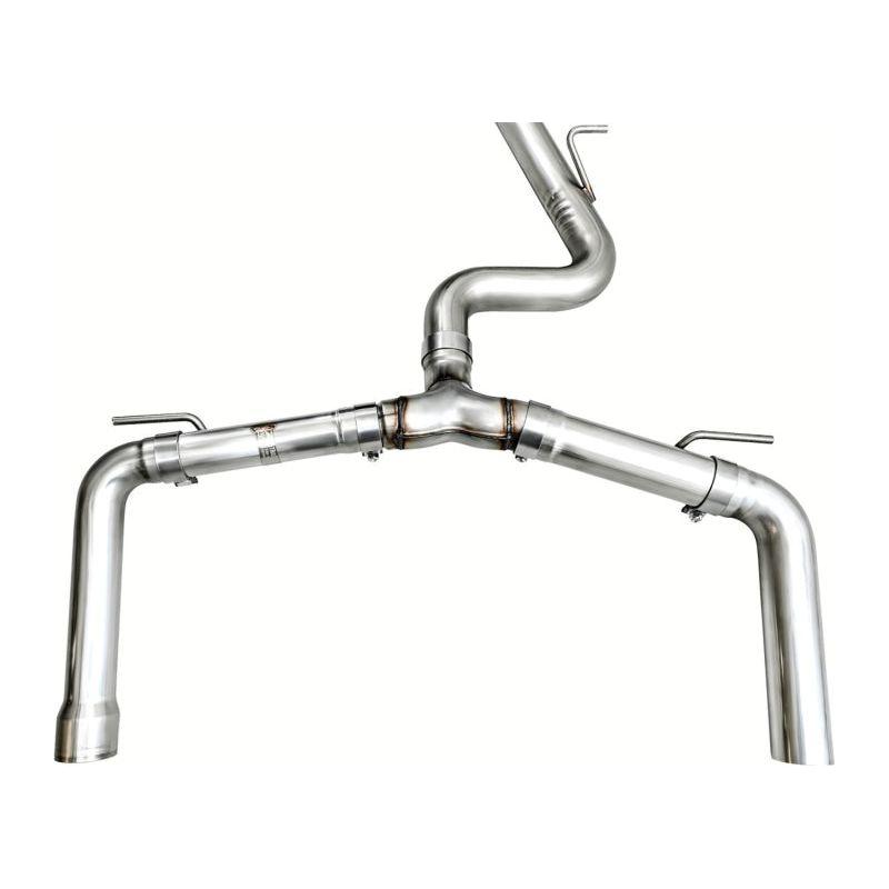 AWE Tuning Audi 22-23 8Y RS3 Cat-Back Track Edition Exhaust System - No Tips - The Coin Has A Say
