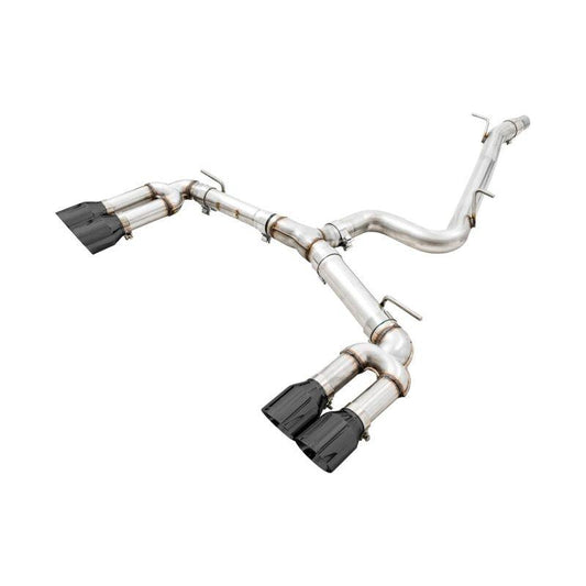 AWE Tuning Audi 8V S3 Track Edition Exhaust w/Diamond Black Tips 102mm - The Coin Has A Say