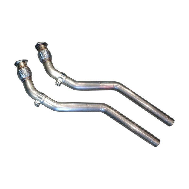 AWE Tuning Audi B8 4.2L Non-Resonated Downpipes for S5 - The Coin Has A Say