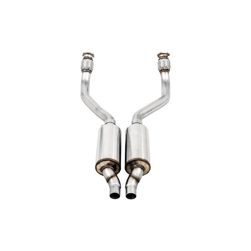 AWE Tuning Audi B8 / C7 3.0T Resonated Downpipes for S4 / S5 / A6 / A7 - The Coin Has A Say