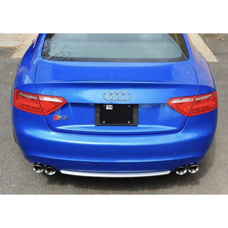 AWE Tuning Audi B8 S5 4.2L Track Edition Exhaust System - Diamond Black Tips - The Coin Has A Say