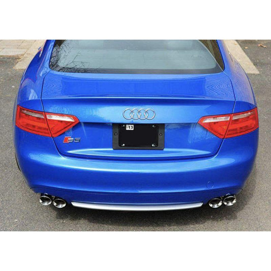 AWE Tuning Audi B8 S5 4.2L Track Edition Exhaust System - Diamond Black Tips - The Coin Has A Say