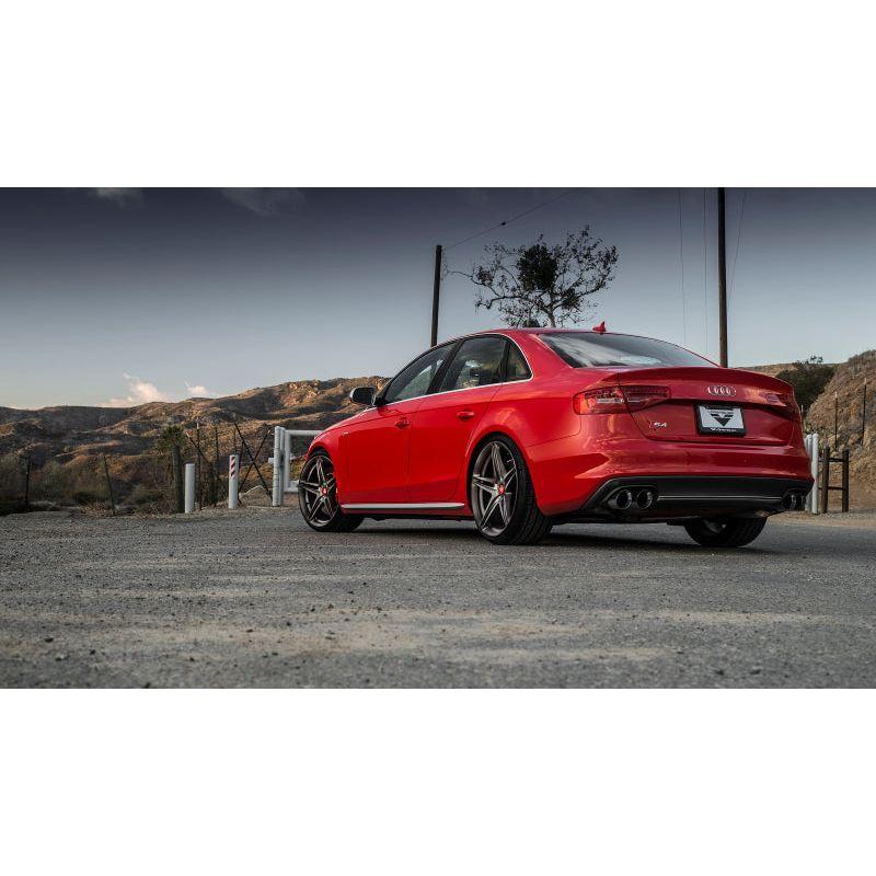 AWE Tuning Audi B8.5 S4 3.0T Touring Edition Exhaust System - Chrome Silver Tips (102mm) - The Coin Has A Say