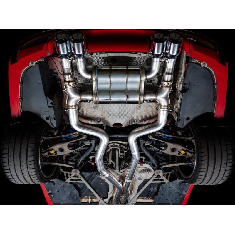 AWE Tuning BMW F8X M3/M4 SwitchPath Catback Exhaust - Chrome Silver Tips - The Coin Has A Say