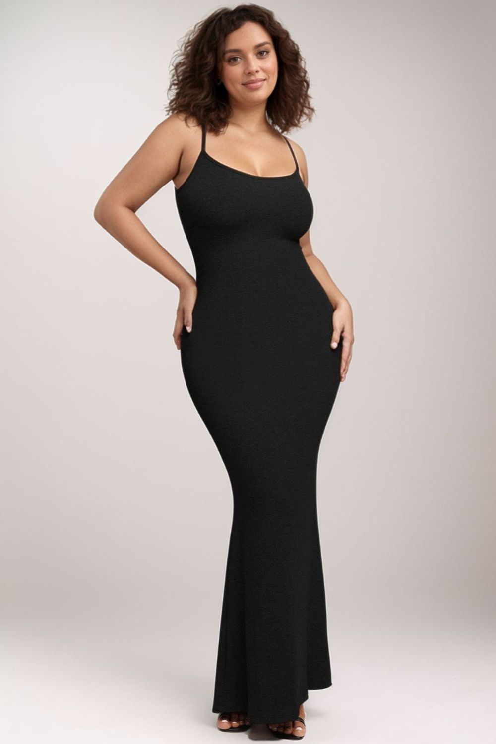 Basic Bae Built-In Shapewear Sleeveless Maxi Dress - The Coin Has A Say