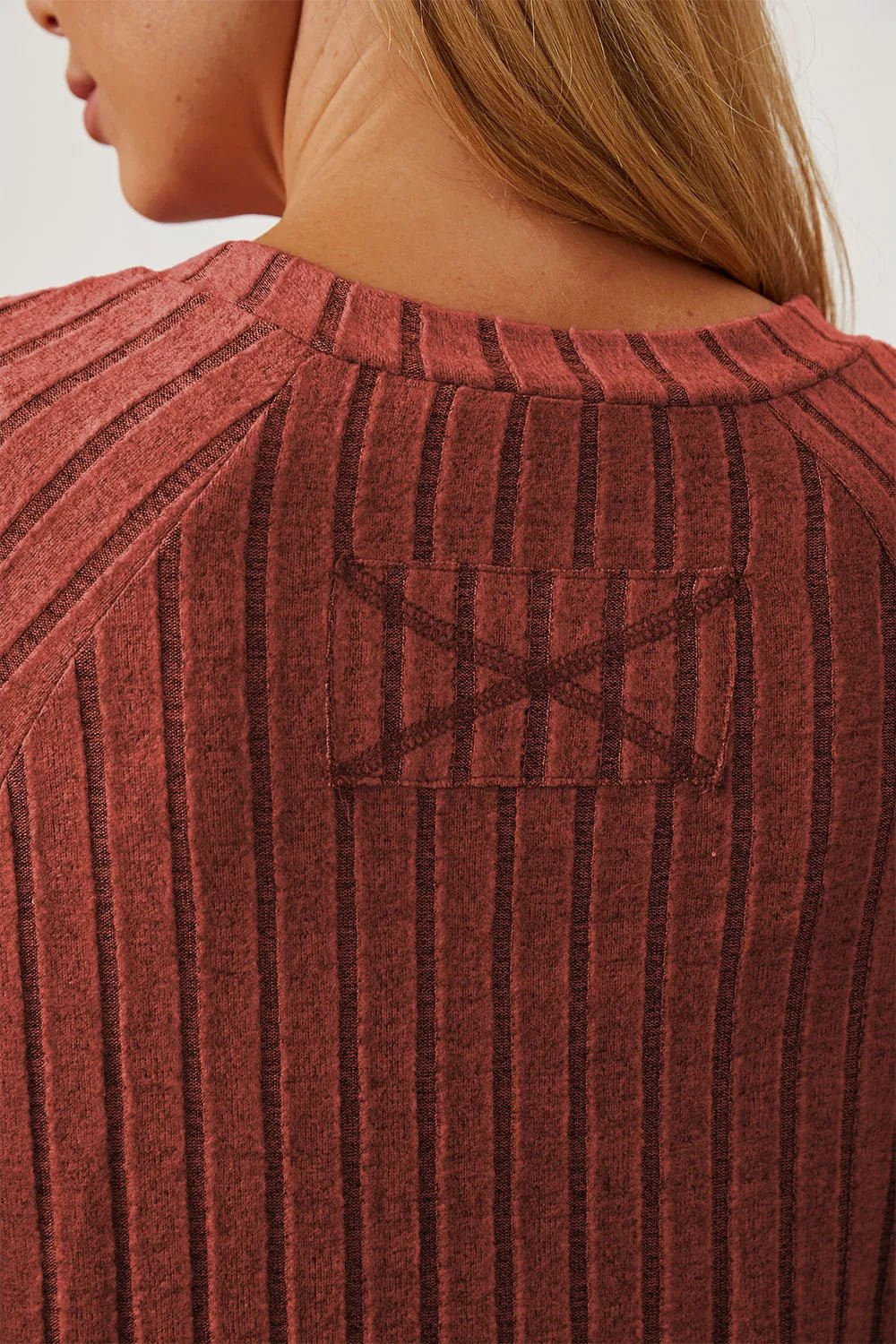 Basic Bae Full Size Ribbed Thumbhole Sleeve T-Shirt - The Coin Has A Say