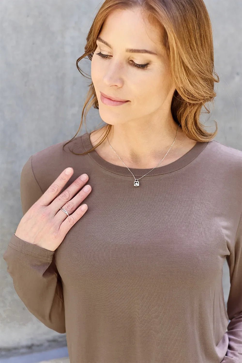 Basic Bae Full Size Round Neck Long Sleeve Top - The Coin Has A Say