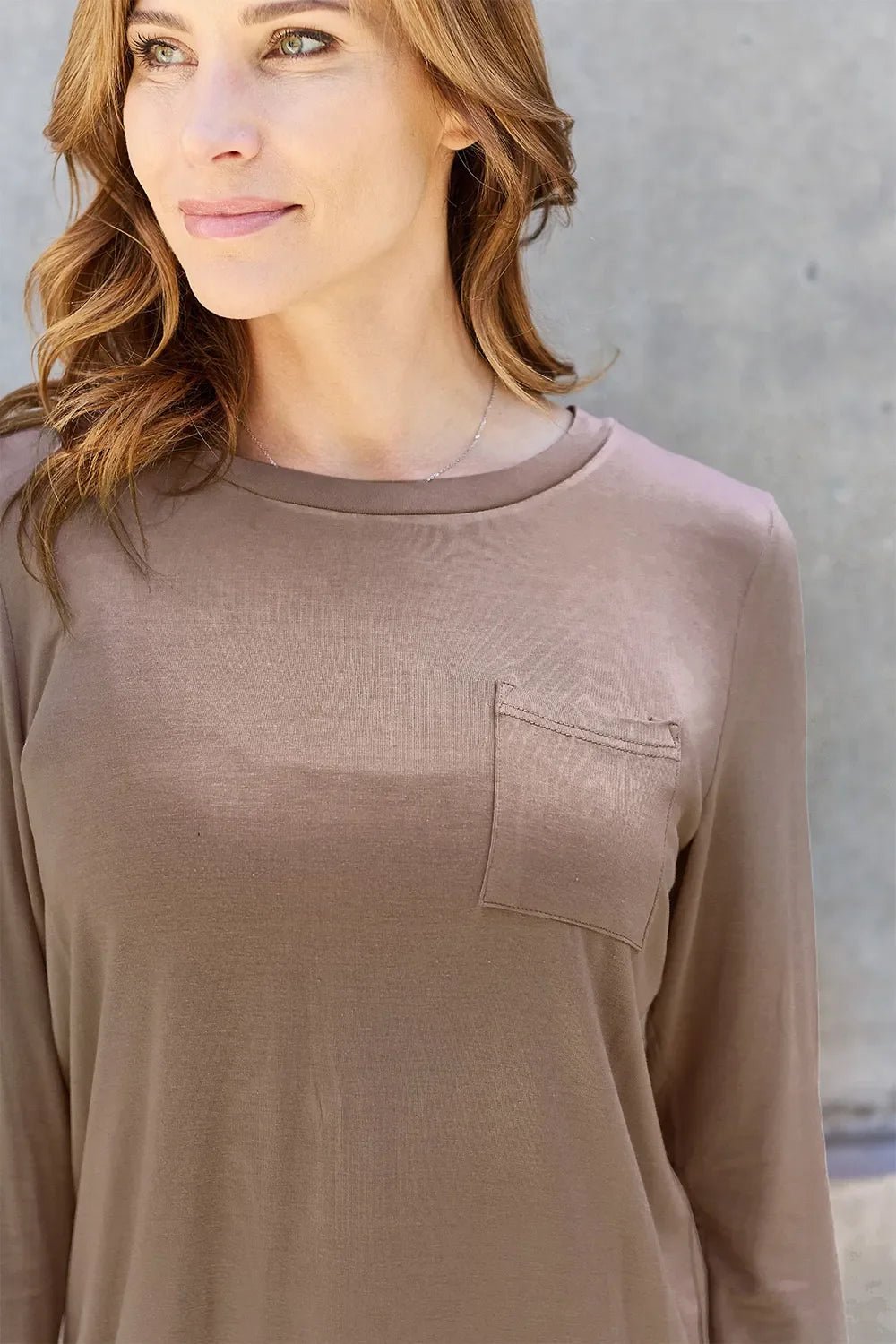 Basic Bae Full Size Round Neck Long Sleeve Top - The Coin Has A Say