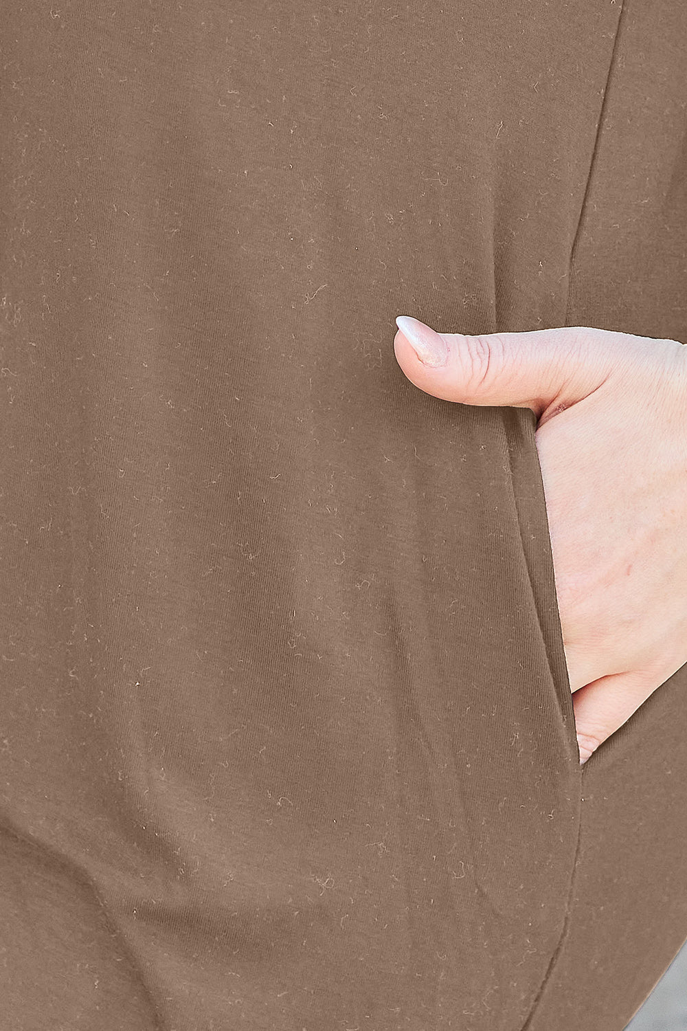 Basic Bae Full Size Round Neck Short Sleeve Dress with Pockets - The Coin Has A Say