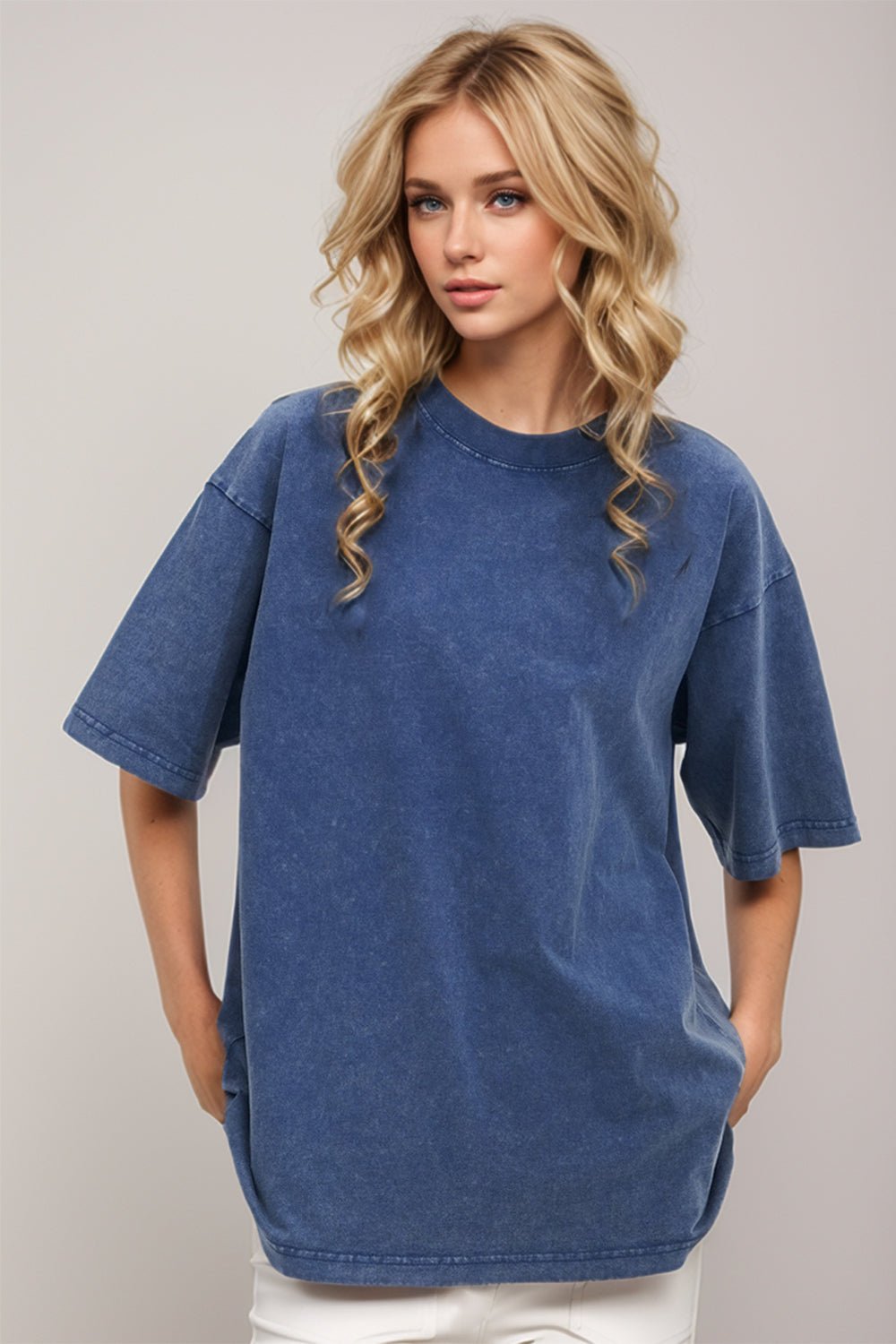 Basic Bae Round Neck Half Sleeve T-Shirt - The Coin Has A Say