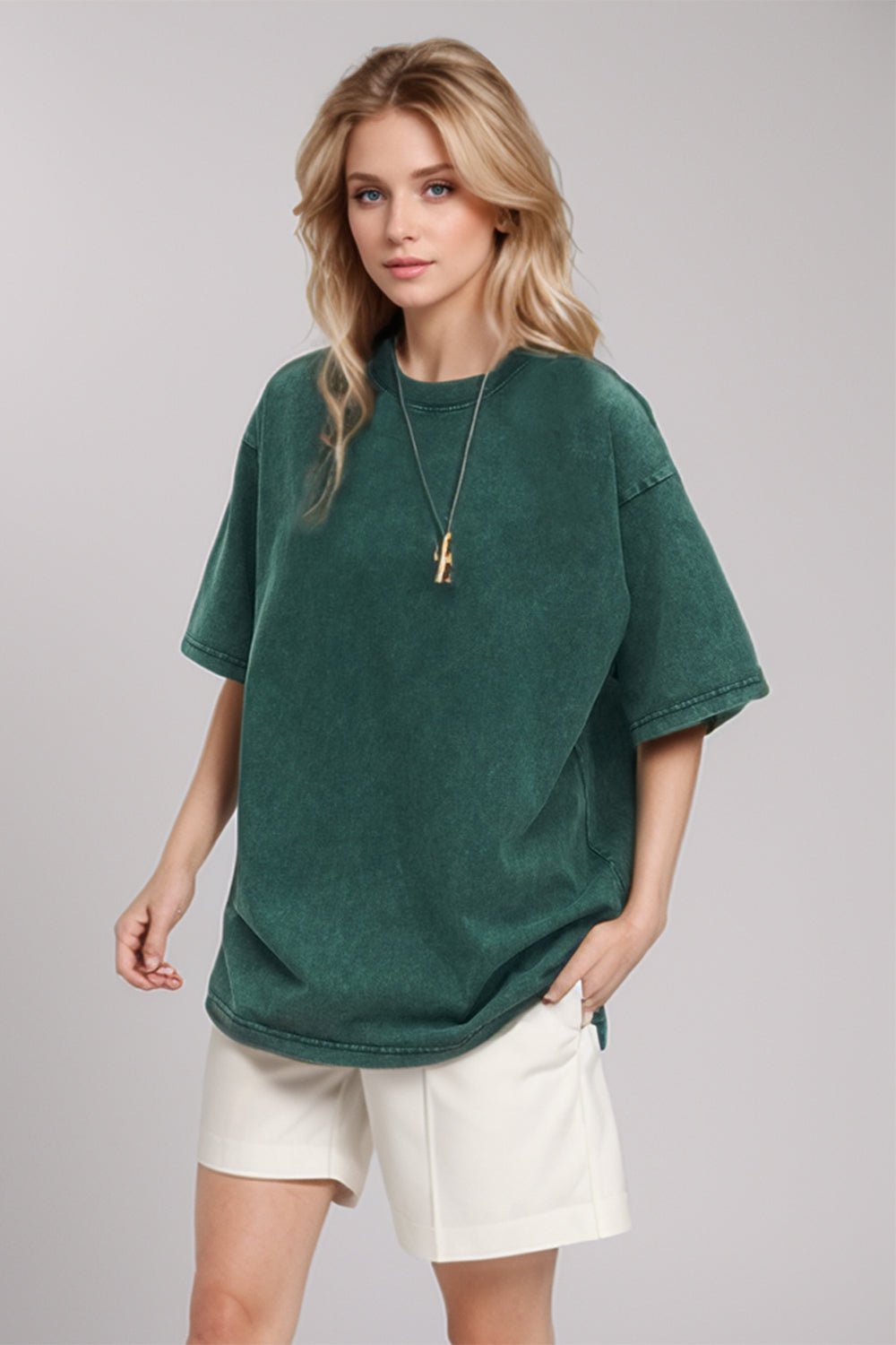 Basic Bae Round Neck Half Sleeve T-Shirt - The Coin Has A Say