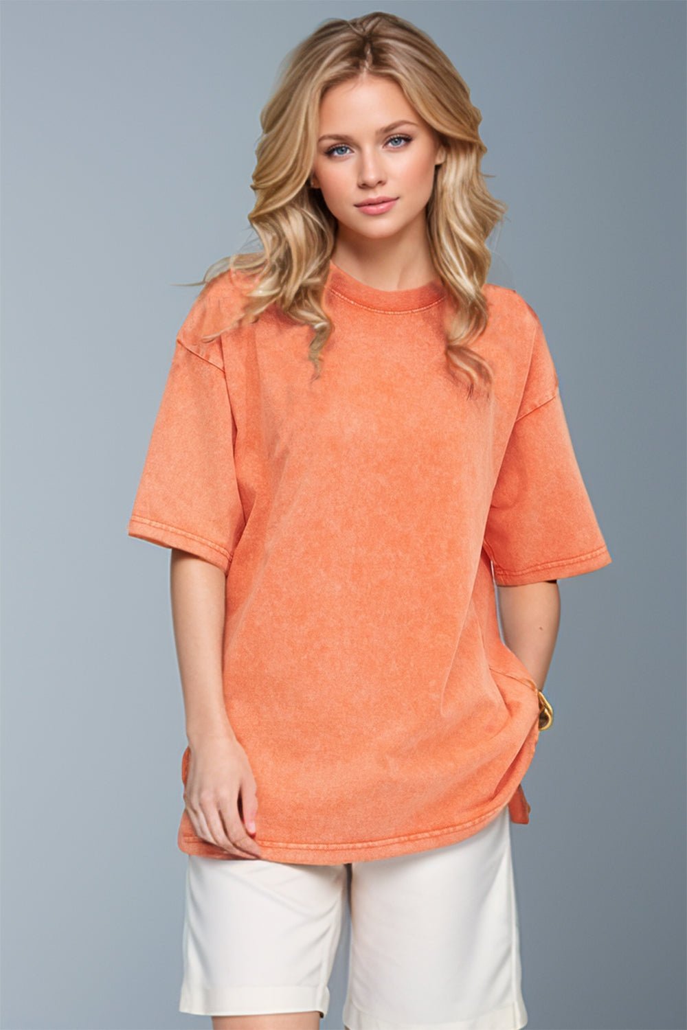 Basic Bae Round Neck Half Sleeve T-Shirt - The Coin Has A Say