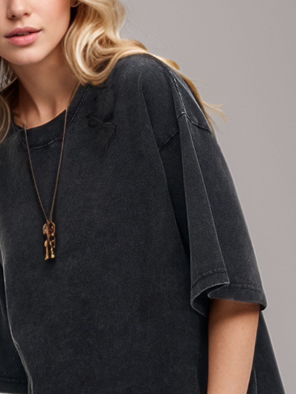 Basic Bae Round Neck Half Sleeve T-Shirt - The Coin Has A Say