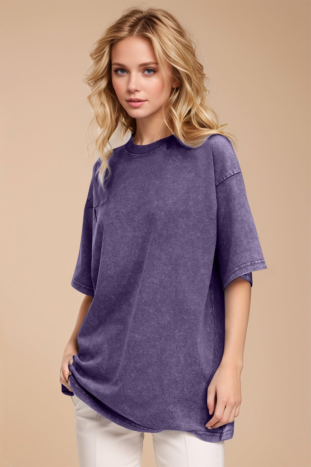 Basic Bae Round Neck Half Sleeve T-Shirt - The Coin Has A Say