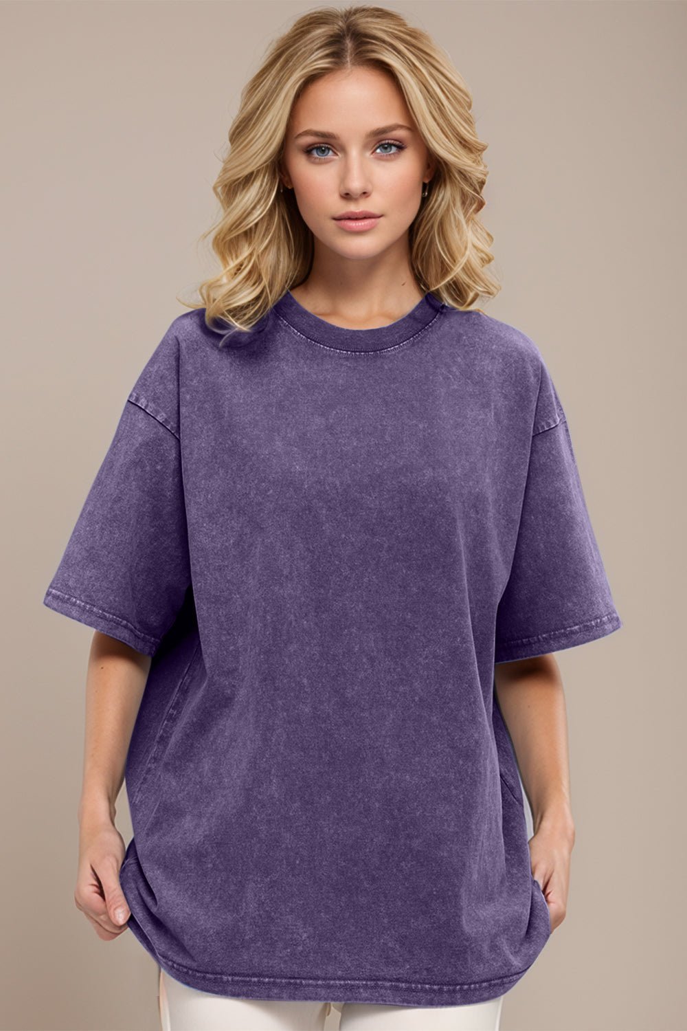 Basic Bae Round Neck Half Sleeve T-Shirt - The Coin Has A Say