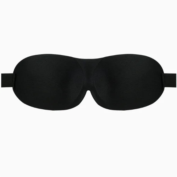 Breathable 3D Adjustable Sleep Mask – Blocks Light, Allows Air Circulation for Eyes, Unisex Comfort Fit - The Coin Has A Say