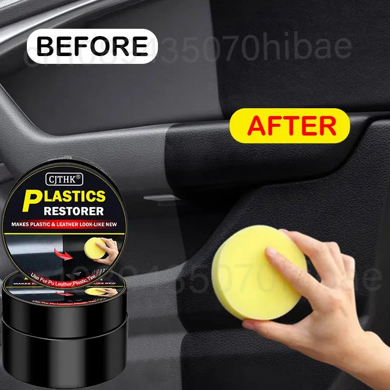 Car Plastic Restorer Back To Black Gloss Car Cleaning Products Plastic Leather Restore Auto Polish And Repair Coating Renovator - The Coin Has A Say