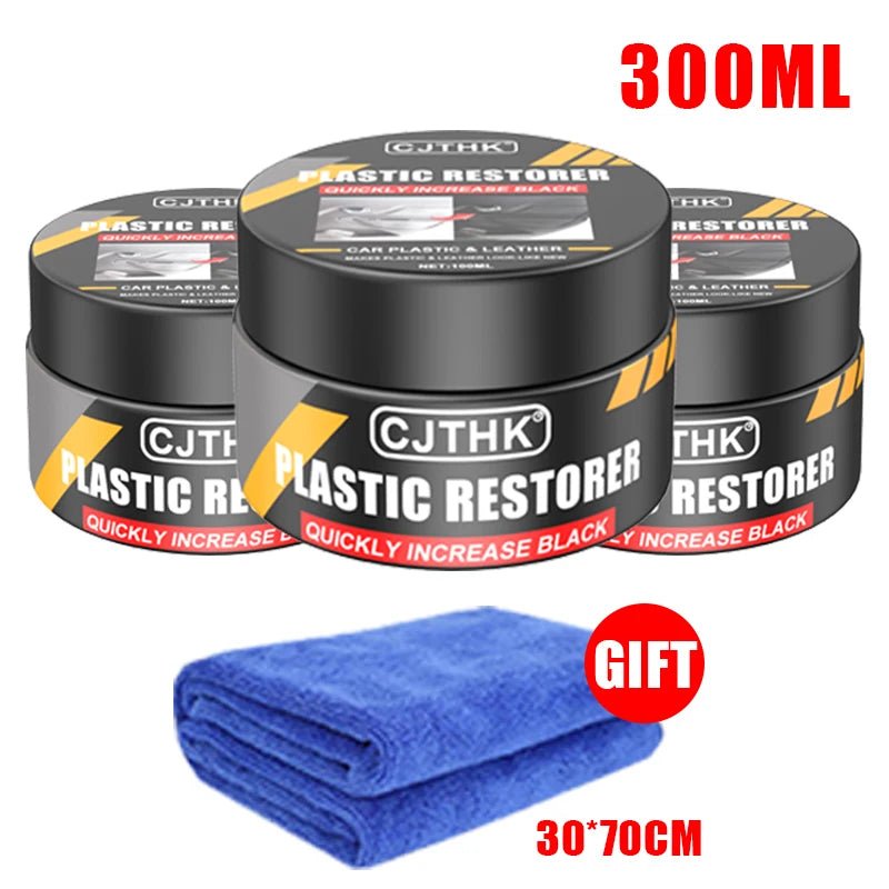 Car Plastic Restorer Back To Black Gloss Car Cleaning Products Plastic Leather Restore Auto Polish And Repair Coating Renovator - The Coin Has A Say