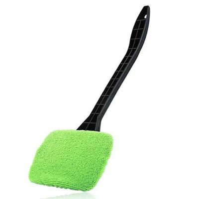 Car Window Cleaner Brush Kit Windshield Cleaning Wash Tool Inside Interior Auto Glass Wiper with Long Handle Car Accessories - The Coin Has A Say