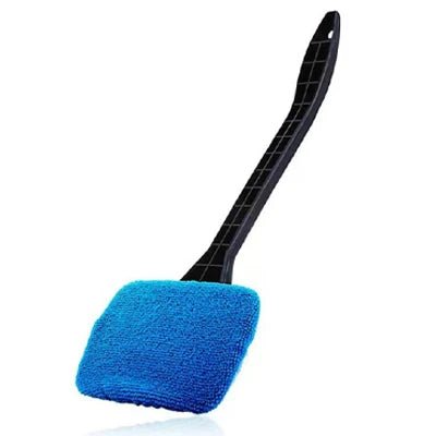 Car Window Cleaner Brush Kit Windshield Cleaning Wash Tool Inside Interior Auto Glass Wiper with Long Handle Car Accessories - The Coin Has A Say