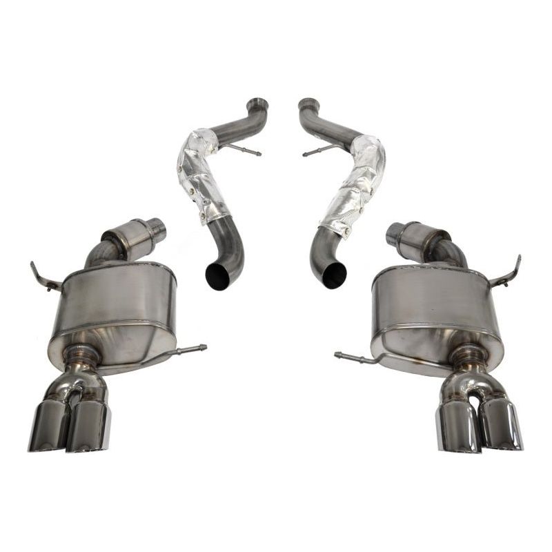 Corsa 08-12 BMW M3 Convertible E93 Polished Sport Cat-Back Exhaust - The Coin Has A Say