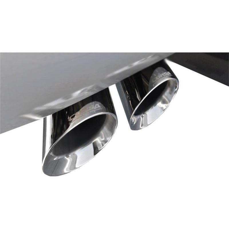 Corsa 09-13 Chevrolet Suburban 1500 5.3L V8 Polished Sport Cat-Back Exhaust - The Coin Has A Say