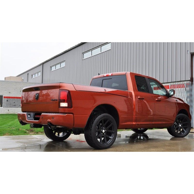 Corsa 09-14 Dodge Ram 1500 4.7L/5.7L V8 Quad/Crew Cab/Short Bed Black Dual Rear Exit Cat-Back Exhaus - The Coin Has A Say