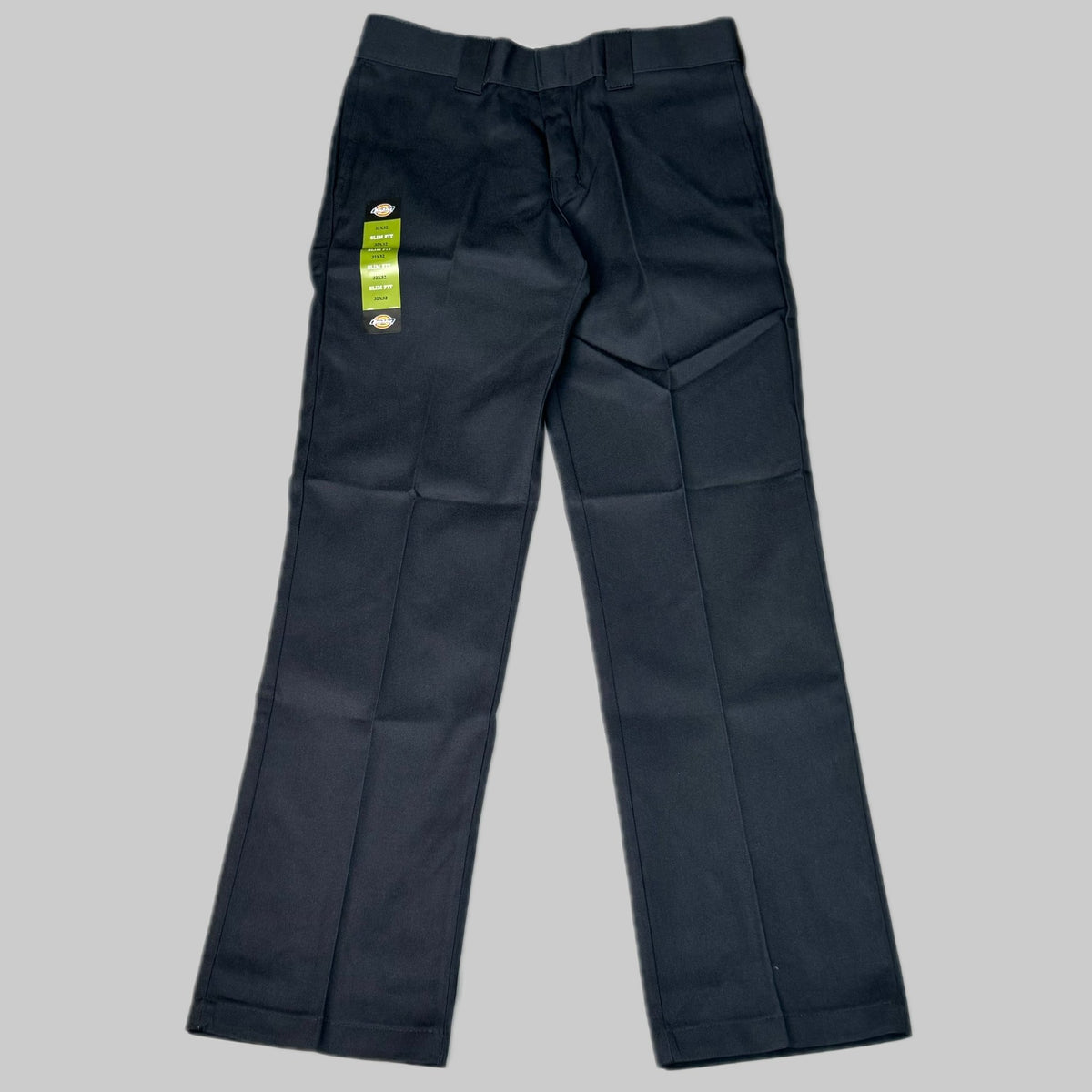 DICKIES Slim Fit Below Waist Easy Care Work Pant Men's Sz 32X32 Black WP873BK - The Coin Has A Say