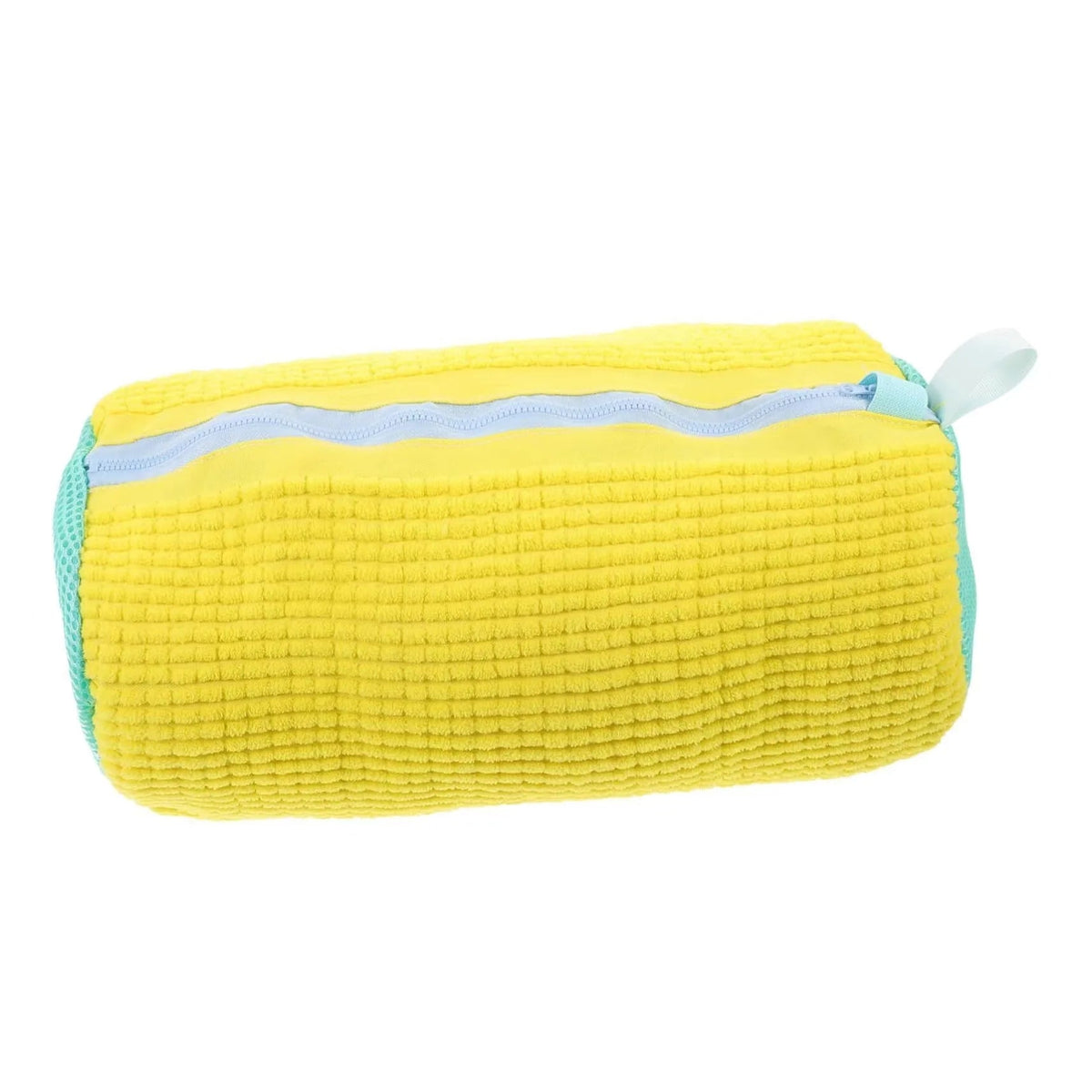 Durable Shoe Washing Machine Bag for All Shoe Types-Yellow with Blue Zipper,Ideal for Sneakers and Casual Shoes,Laundry Wash Bag - The Coin Has A Say