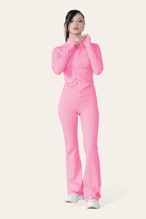 Fitted Active Yoga Lightweight Top Zip Up Workout Jacket - The Coin Has A Say