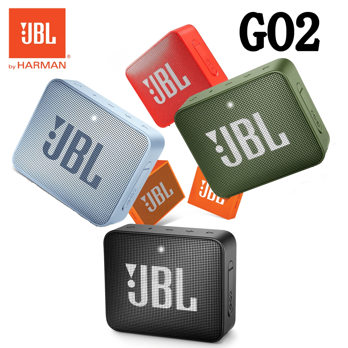 IPX7 Waterproof JBL GO 2 Wireless Bluetooth Speaker for Outdoor - The Coin Has A Say