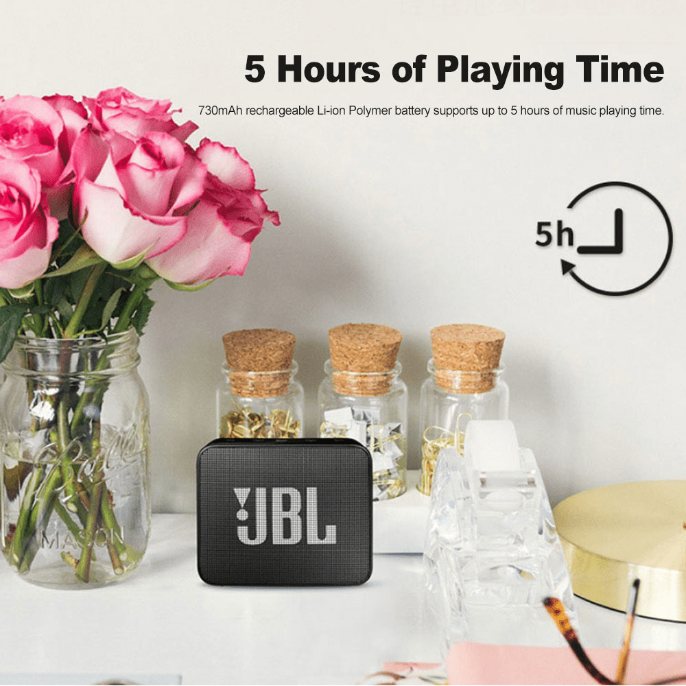 IPX7 Waterproof JBL GO 2 Wireless Bluetooth Speaker for Outdoor - The Coin Has A Say