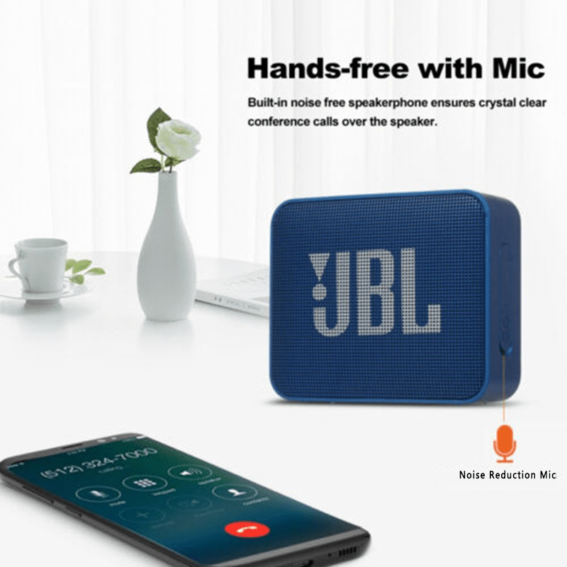 IPX7 Waterproof JBL GO 2 Wireless Bluetooth Speaker for Outdoor - The Coin Has A Say